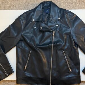 Women’s Faux Leather Moto Jacket